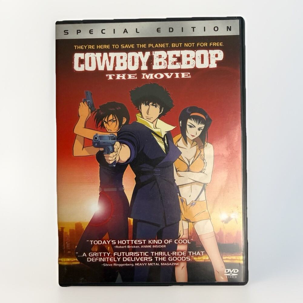 Cowboy Bebop The Movie Special Edition DVD Anime 2003 Watanabe Sunrise Toonami